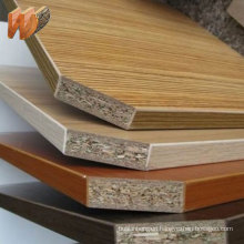 Linyi plain particle board/4'x8', 5'x8'/ pre laminated 16mm chipboard/ melamine particle flakeboard